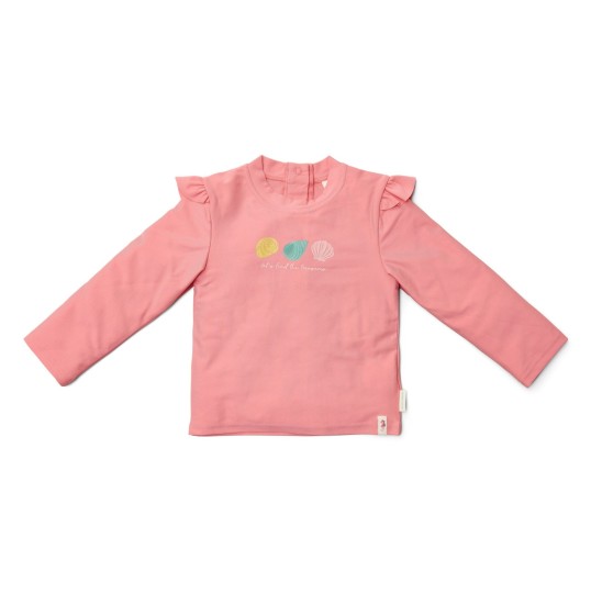 ΜΠΛΟΥΖΑ ΜΑΓΙΟ ΜΕ ΜΑΚΡΥ ΜΑΝΙΚΙ OCEAN TREASURES ROUGE